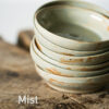 Hangemaakt Klat Keramiek collectie Hopper kom mist