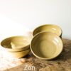 Hangemaakt Klat Keramiek collectie kom zon