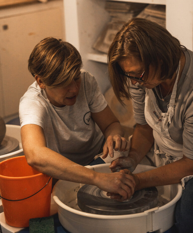 Atelier Klat Keramiek Herentals lessen Pottendraaien Antwerpen