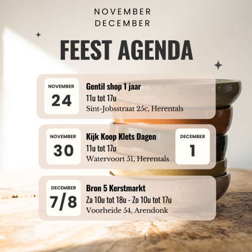 feestagenda Klat